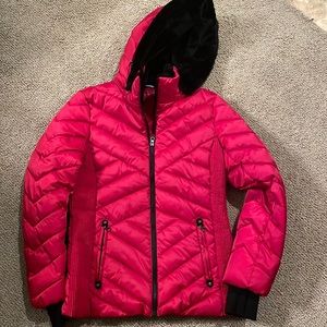 Nautica Women's Vibrant Red Ski Jacket